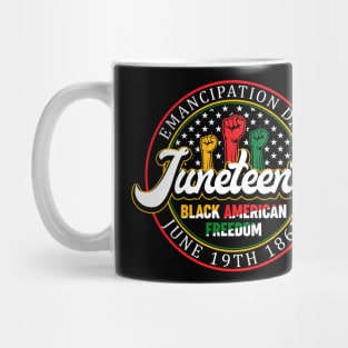 Emancipation Day Black American Freedom Gift For Men WOmen Mug
